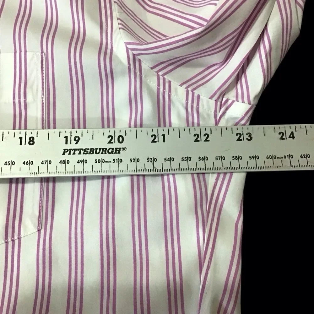 Thompson Shirtings‎ J. Crew Wrinkle Free 80’s 2-Ply Shirt L 16-16.5
